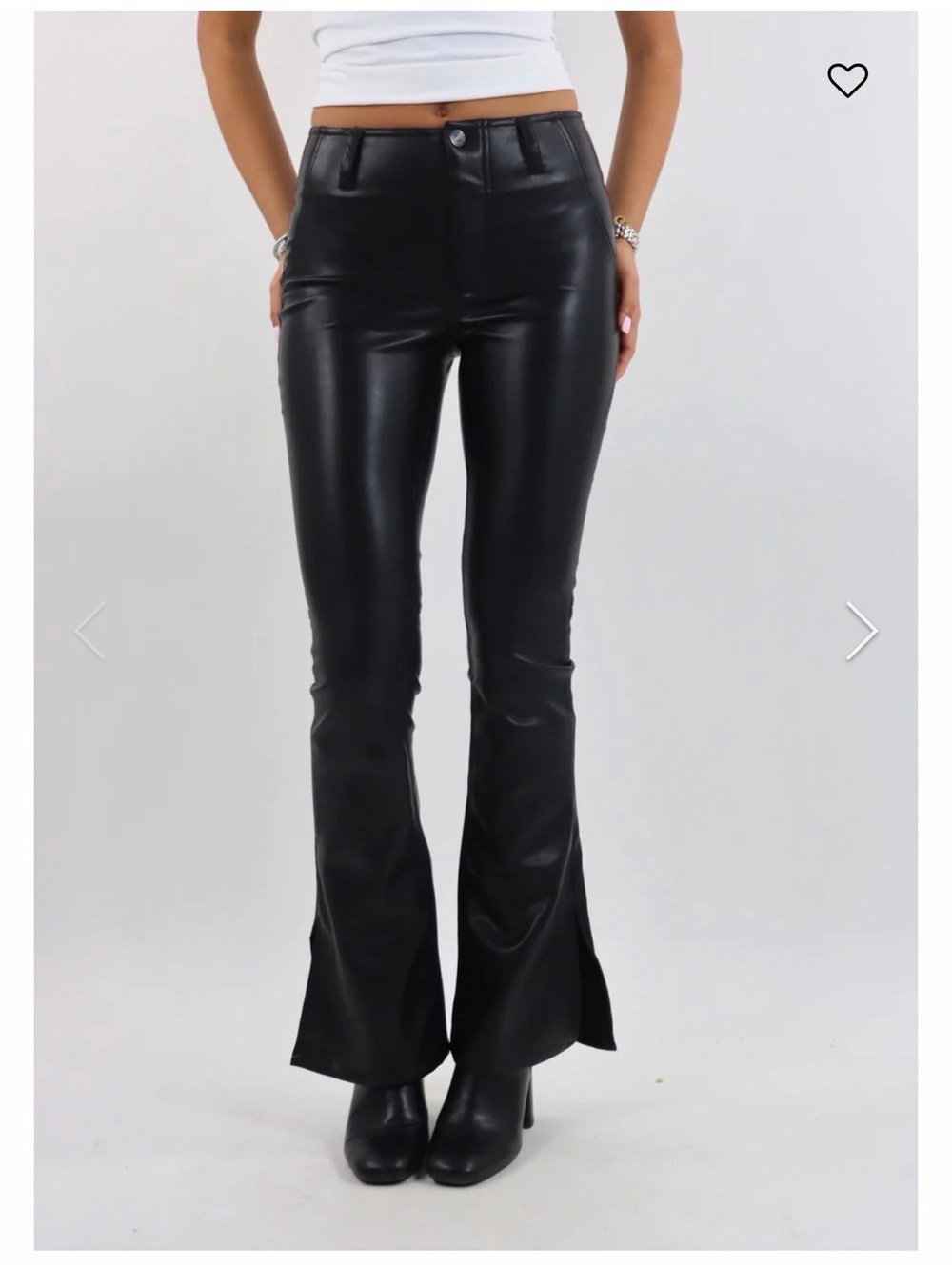 We The Free Level Up Vegan Slit Slim Flare Jeans